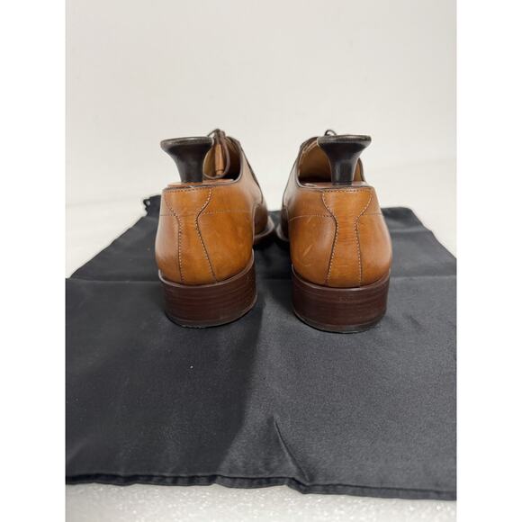 Romano Martegani Shoes Mens Size 8 Leather Handmade Italy Dress Oxfords Luxury main image 13